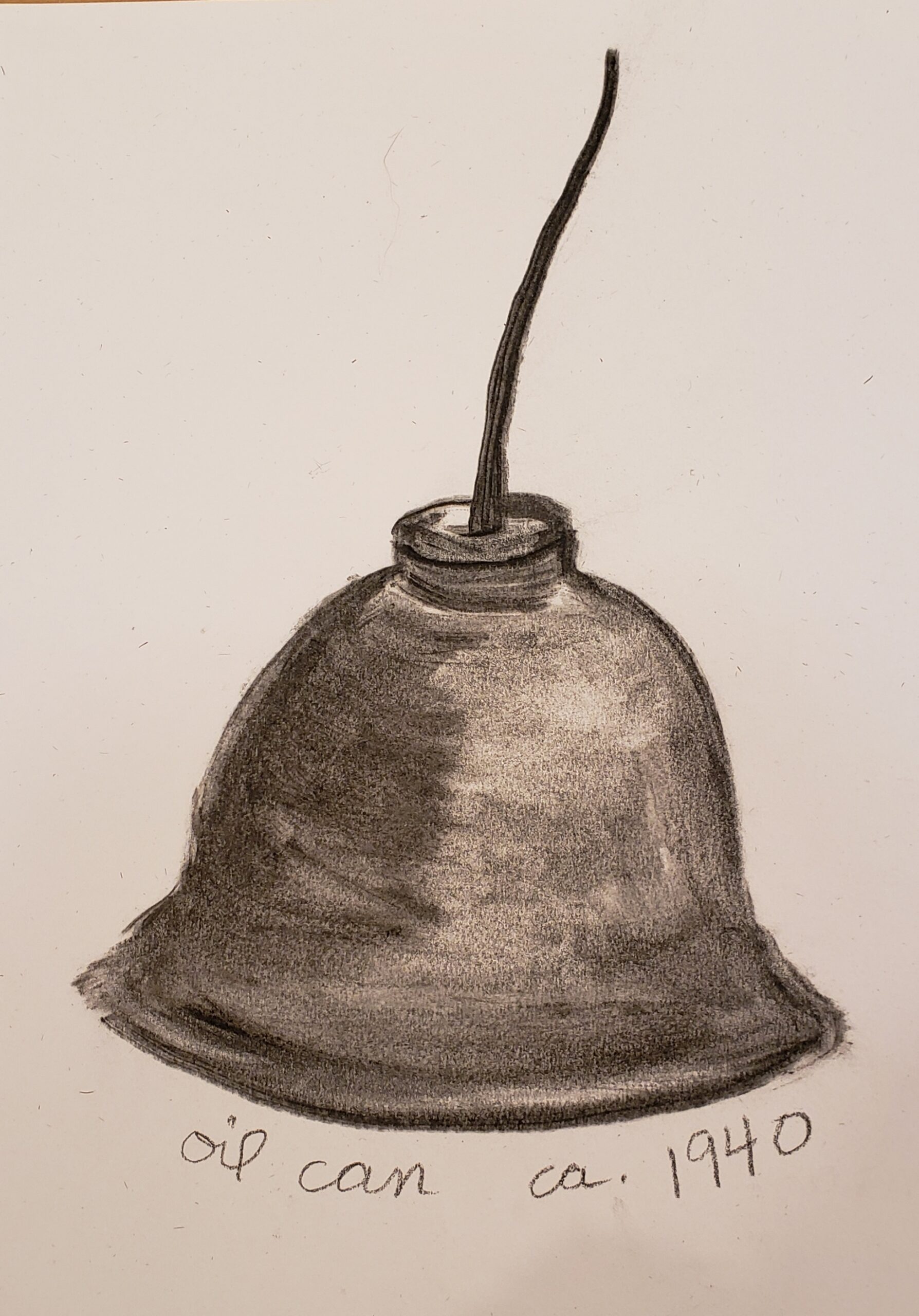 Oil Can Sketched