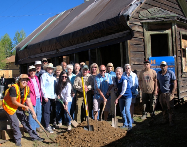 Breaking ground on the Eslick House